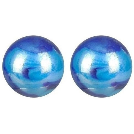 2x Blue Jay mega marbles 42 mm