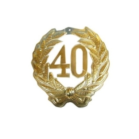 2x Anniversary wreath 40 years