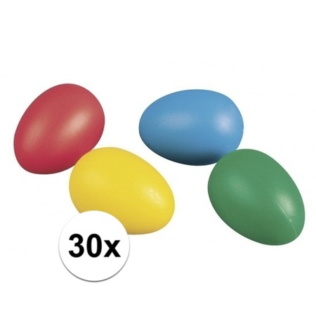 Gekleurde eieren 30 stuks