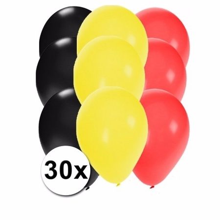 Belgische feest ballonnen 30 st