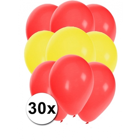 Spaanse feest ballonnen 30 st
