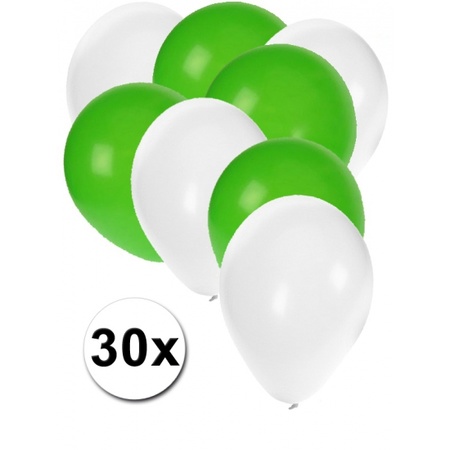 Groene ballonnen Groene ballonnen bestellen