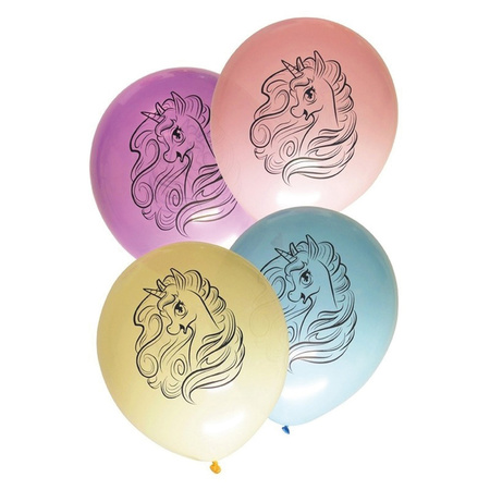 Balloons unicorn theme pastel 32x pieces