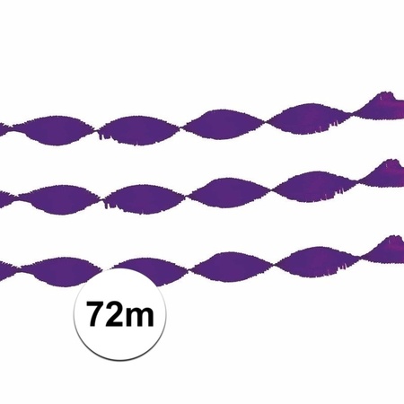 3x Brandvertragende slinger paars 24 m