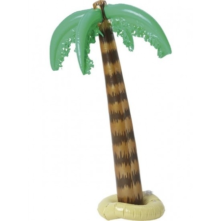 3x opblaasbare hawaii palmbomen 90 cm