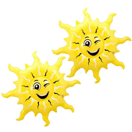 3x pieces inflatable sun 60 cm