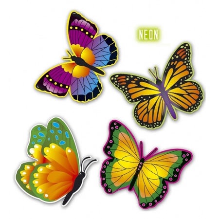 Decorative butterflies 34 cm