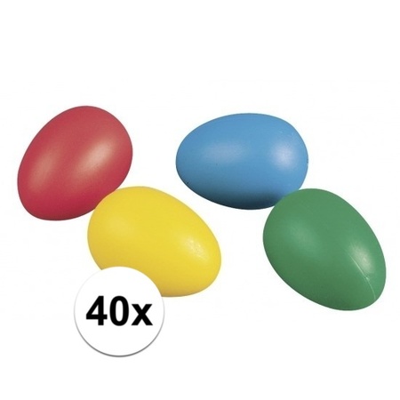 Gekleurde eieren 40 stuks