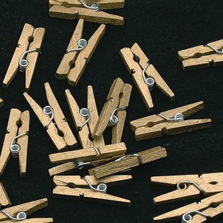 40x mini pins gold