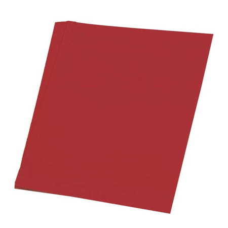 50 sheets red A4 hobby paper