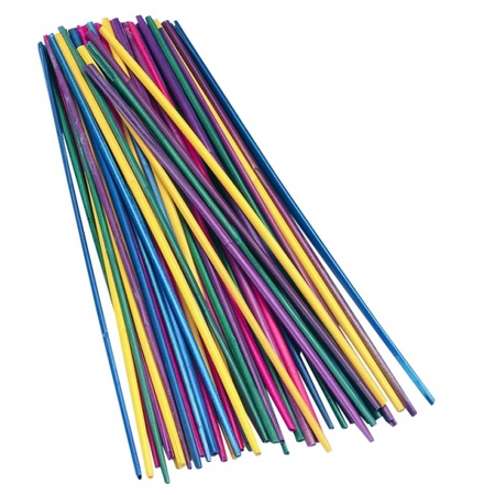 50x Coulerd straw straws 22 cm