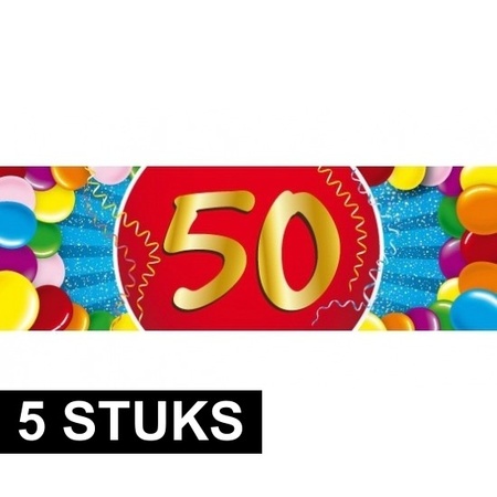 5x 50 year sticker