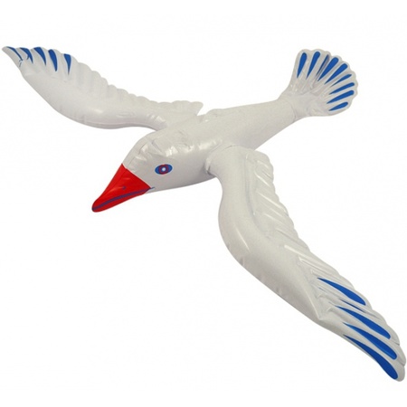 5x pieces inflatable seagull bird 67 cm