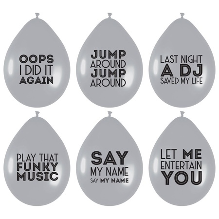 6x Balloons song quotes