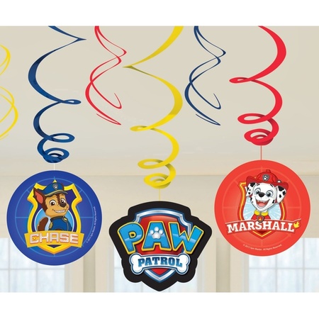 Mega Paw Patrol themafeest versiering pakket 9-16 kinderen