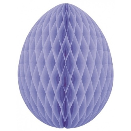 8 deco easter eggs purple 30 cm