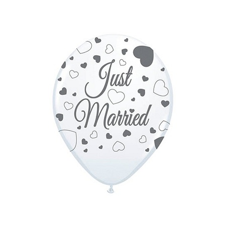 Just Married balloons 80 pcs. 