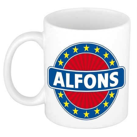Namen koffiemok / theebeker Alfons 300 ml