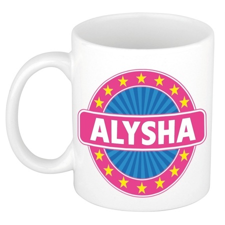 Alysha name mug 300 ml