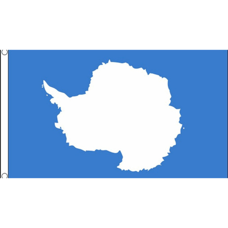 Antarctica vlag van polyester 150 x 90