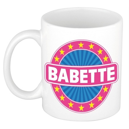 Namen koffiemok / theebeker Babette 300 ml