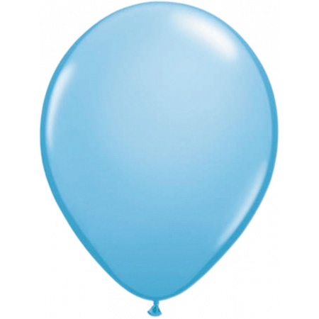 Balloons light blue 50x pieces