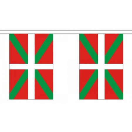 Vlaggenlijn Baskenland 9 m