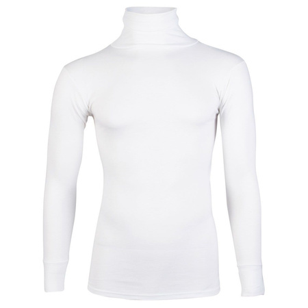 Warmte shirt wit met lange mouwen