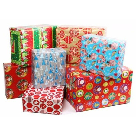 Christmas wrapping paper 200 x 70 cm