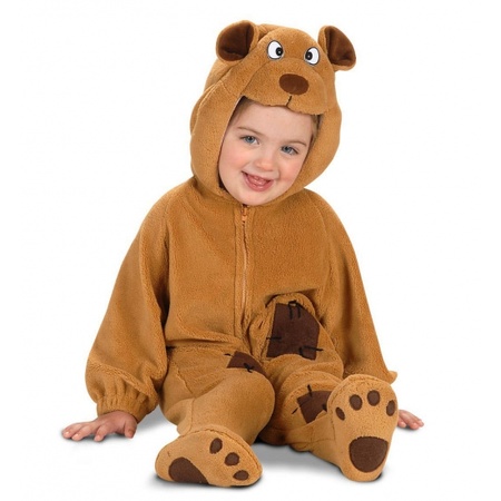 Soft bear suit for baby