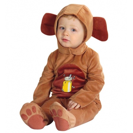 Bear costume for baby's