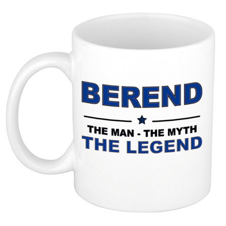 Berend The man, The myth the legend collega kado mokken/bekers 300 ml