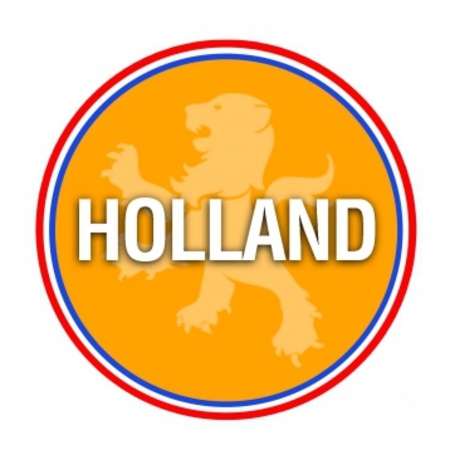 Bierviltjes Holland oranje thema print  25 stuks - EK/ WK oranje versiering