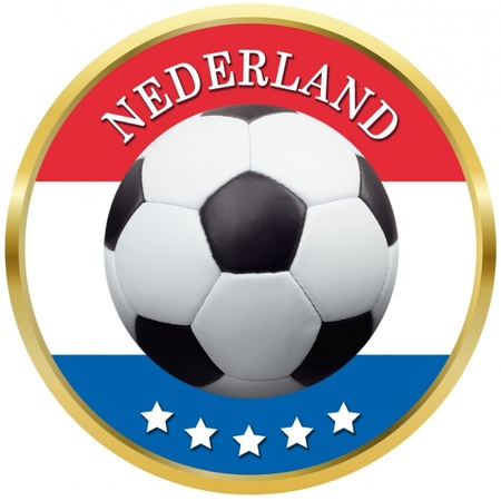 Beer coasters Netherlands soccer print