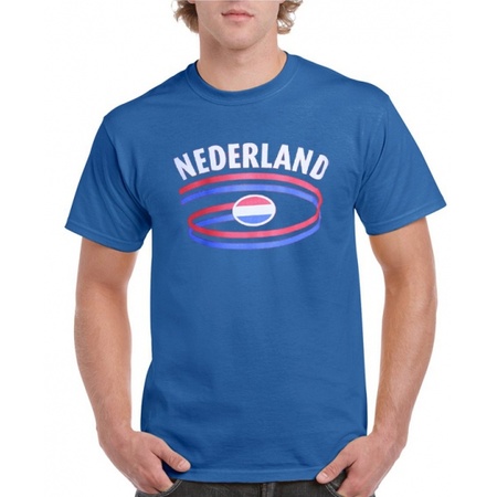 Blue mens t-shirt Netherlands