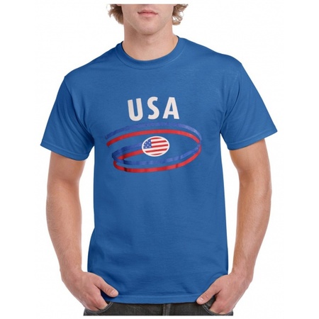 Blauwe heren shirts USA
