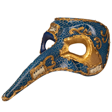 Blue Venice mask for men