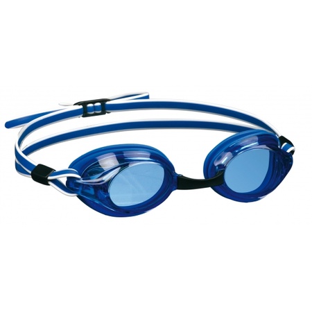 Duikbril met UV bescherming blauw/wit