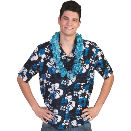 Blauw Hawaii shirt voor heren