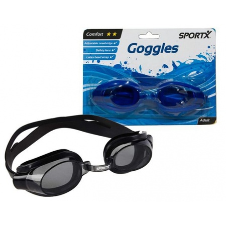 Blue foam party goggles