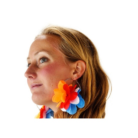 Hawaiibloem oorbellen Holland