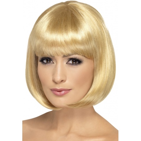 Bobline wig golden blond for ladies