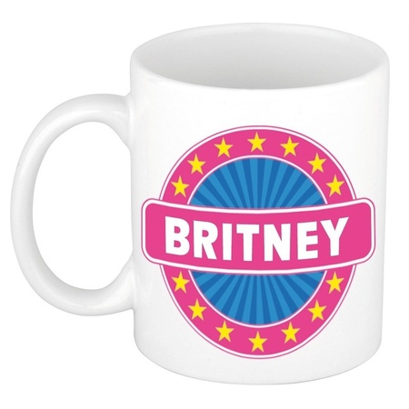 Namen koffiemok / theebeker Britney 300 ml