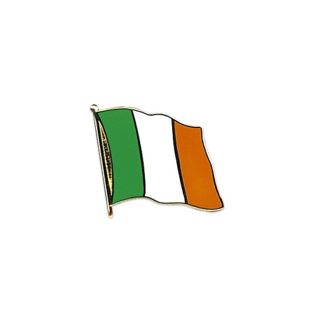 Broche/speldje/pin van vlag Ierland 20 mm