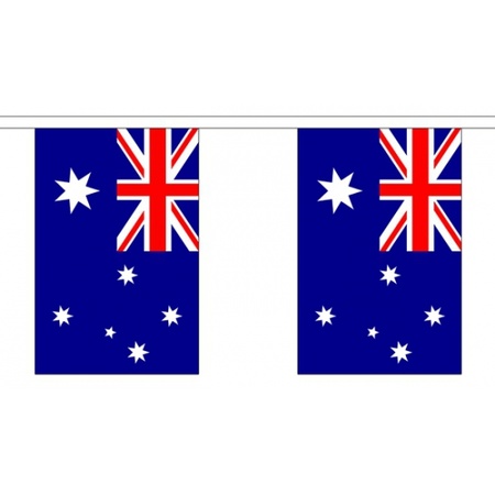 Australie vlaggenlijn van stof 3 m