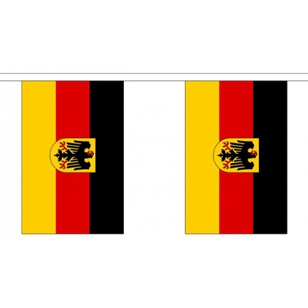 Duitsland vlaggenlijn van stof 3 m