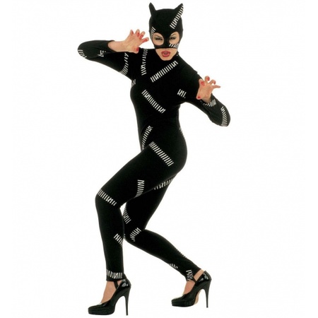 Poezen outfit zwart Catwoman