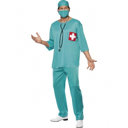 Surgeon costume for adults