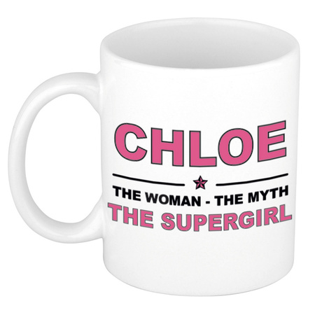 Chloe The woman, The myth the supergirl collega kado mokken/bekers 300 ml