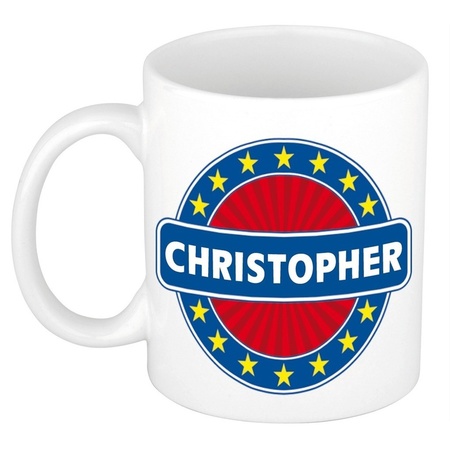 Namen koffiemok / theebeker Christopher 300 ml